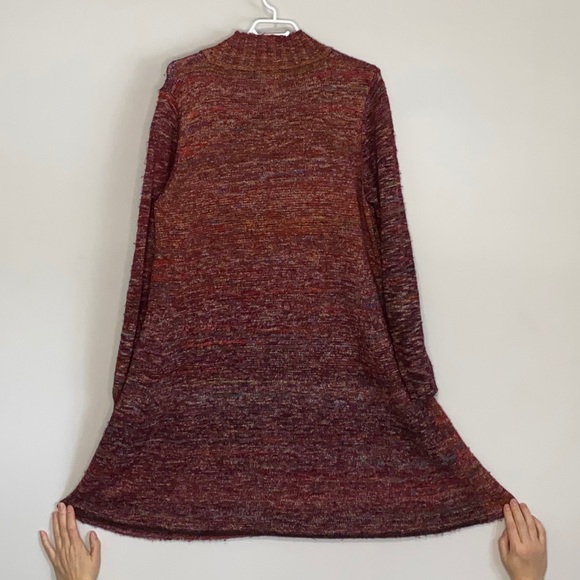 Max Studio sweater dress with mock turtleneck and long sleeve - Picture 3 of 5